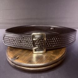 Bianchi 7960 Duty Belt Size 44"-46" w/Chrome Buckle, AccuMold Elite Browne 2.25"