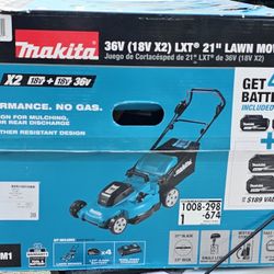 Makita Push Mower, Brand New In Box