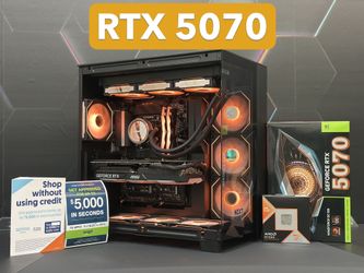 🦊 FOX 117 🦊 FINACE AVAILABLE 🦊 CUSTOM GAMING PC | RIG | DESKTOP | AMD RYZEN 7-9800X3D | GEFORCE RTX 5070 | 32 GB DDR5 RAM | 2 TB SSD | WIN 11