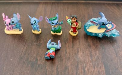 Toys-Disney Store Lilo & Stitch 6 Figure Playset