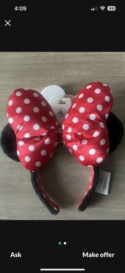 Minnie Large Bow Ears