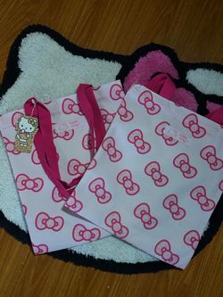 2026 Leopard Hello Kitty Tote Bag