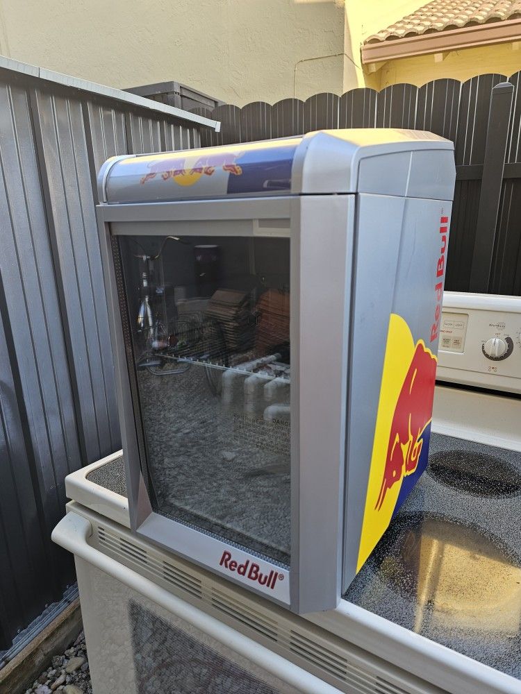 Red bull mini refrigerator