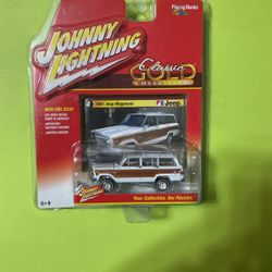 Gold Collection 1981 Jeep Wagoneer Johnny Lightning 