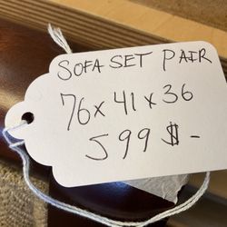 Sofa Set Pair