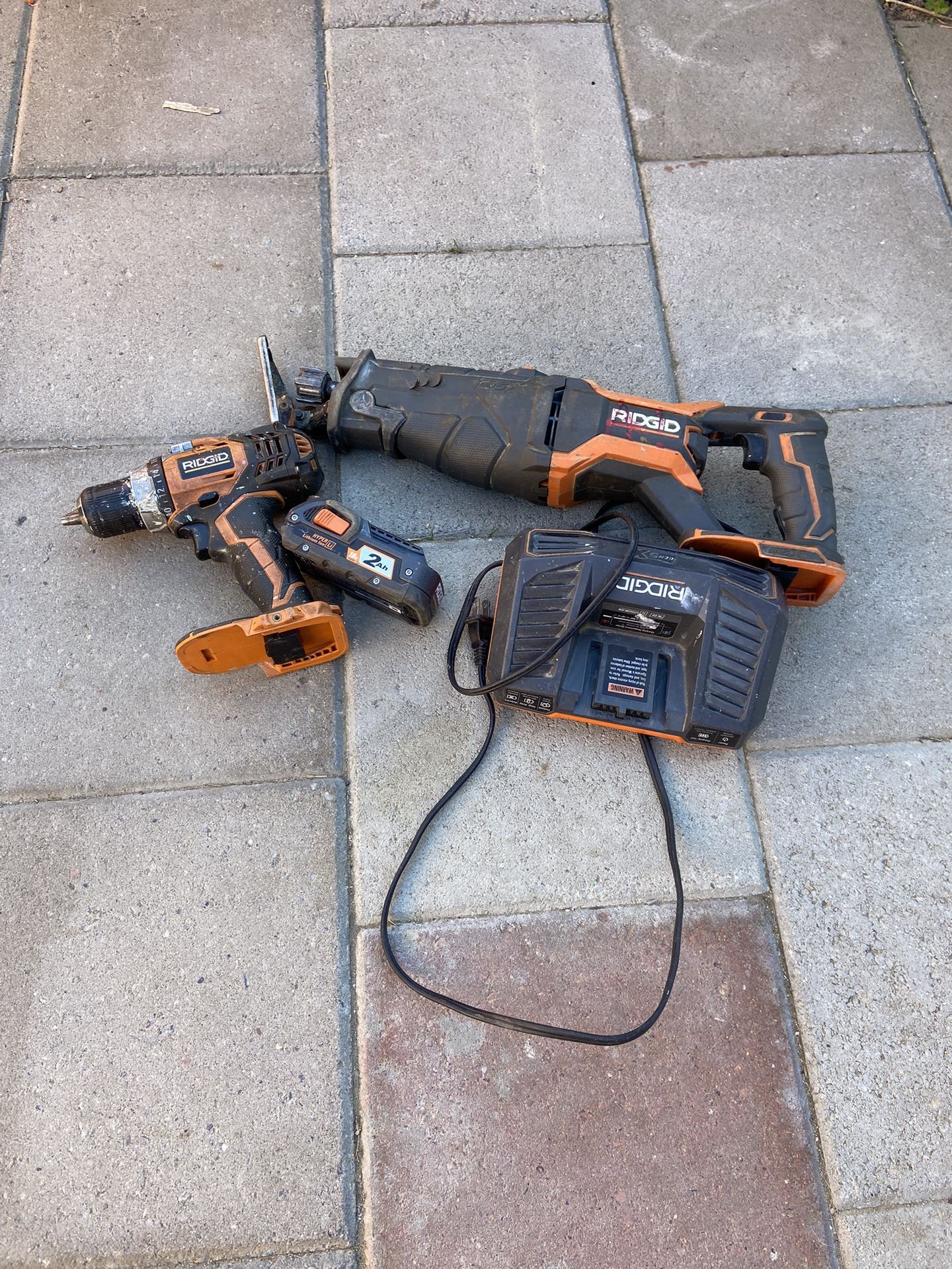 Ridgid Soso Gen 5x En Drill Battery End Charger