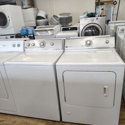 Maytag Top Load Washer Gas Dryer Heavy Duty Super Large Capacity In Excellent Working Condition 