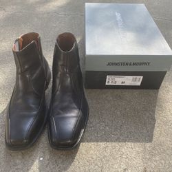 Mens Johnston & Murphy Black size 8.5
