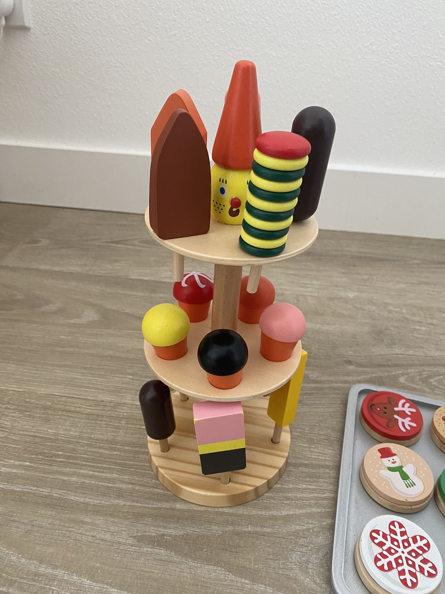 Wooden Ice Cream Stand