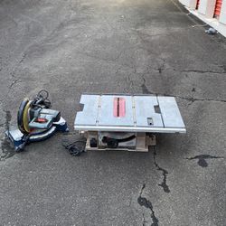 Mitter Saw & Table Saw