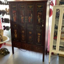 Antique Asian Armoire 