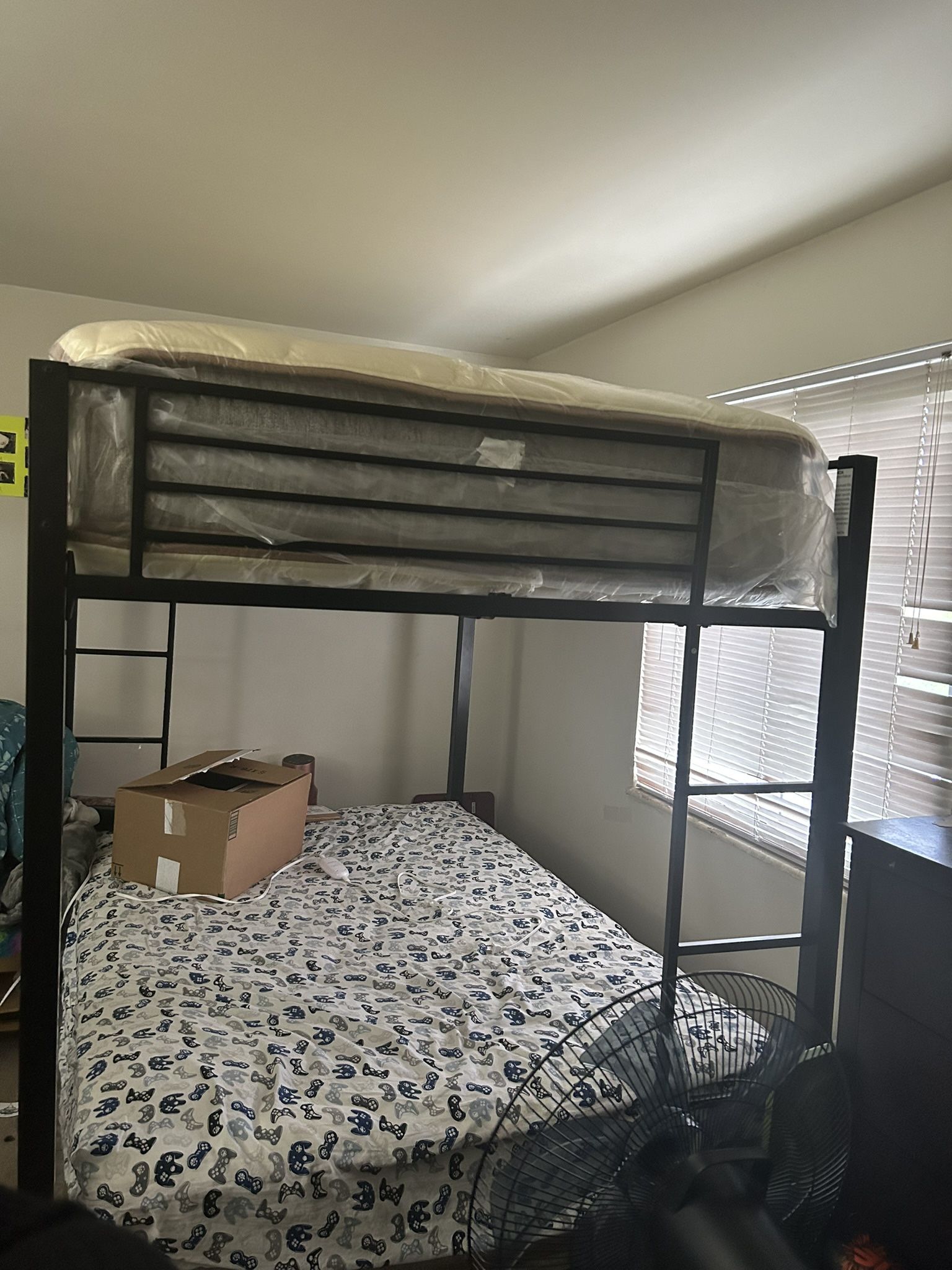 Bunk Bed & Top Mattress