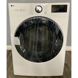 SALE!! Open Box! LG 7.4 Cu. Ft. Gas Dryer DLGX3901W - Steam