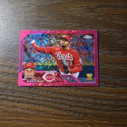 2023 Topps #179 Alexis Diaz Pink Diamond Cincinnati Reds 