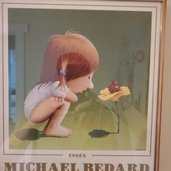 Micheal Berdard "Ensex" Print And Frame