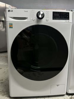 LG - 2.4 Cu. Ft. High-Efficiency Smart Front Load Washer and Electric Dryer Combo with Steam and Sensor Dry - White

The LG WM3555HWA all-in-one washe