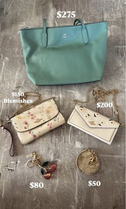 Coach Bag, Wallet, Key Chains