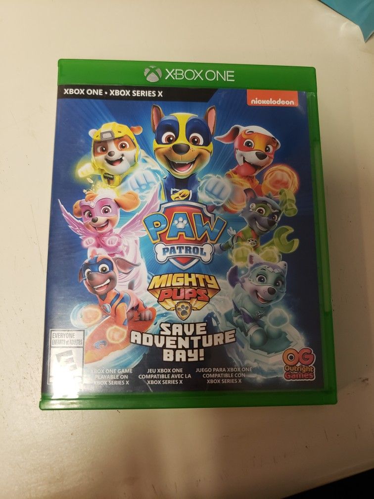 Xbox One Mighty Pups Save Adventure Bay Game