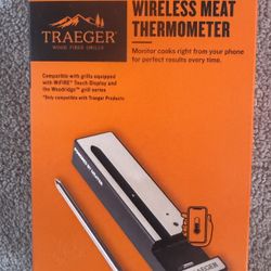 New Traeger Wireless Meat Thermometer 