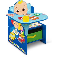 Delta Children  Desk With Storage Bin