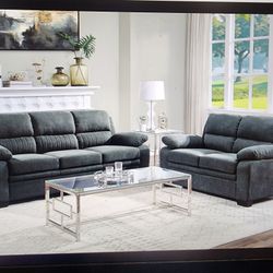 Sofa And Loveseat.  Special Offerup Price Must Show In Store