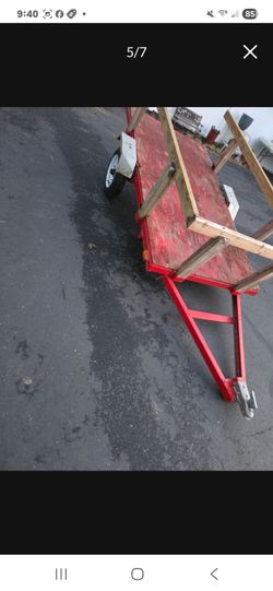 Tilt Trailer with sides like new< garaged >