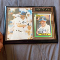 Kirk Gibson Cased Card