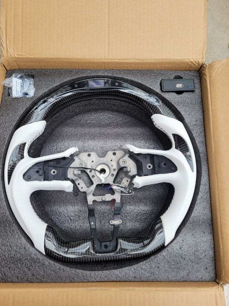 Infiniti Q60 Carbon Fiber Steering Wheel 