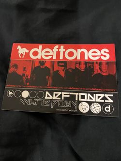 Deftones White Pony promo