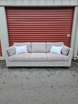 Gray Fabric Sofa / Free Delivery
