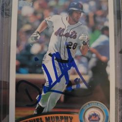 11 Topps Daniel Murphy AUTO!