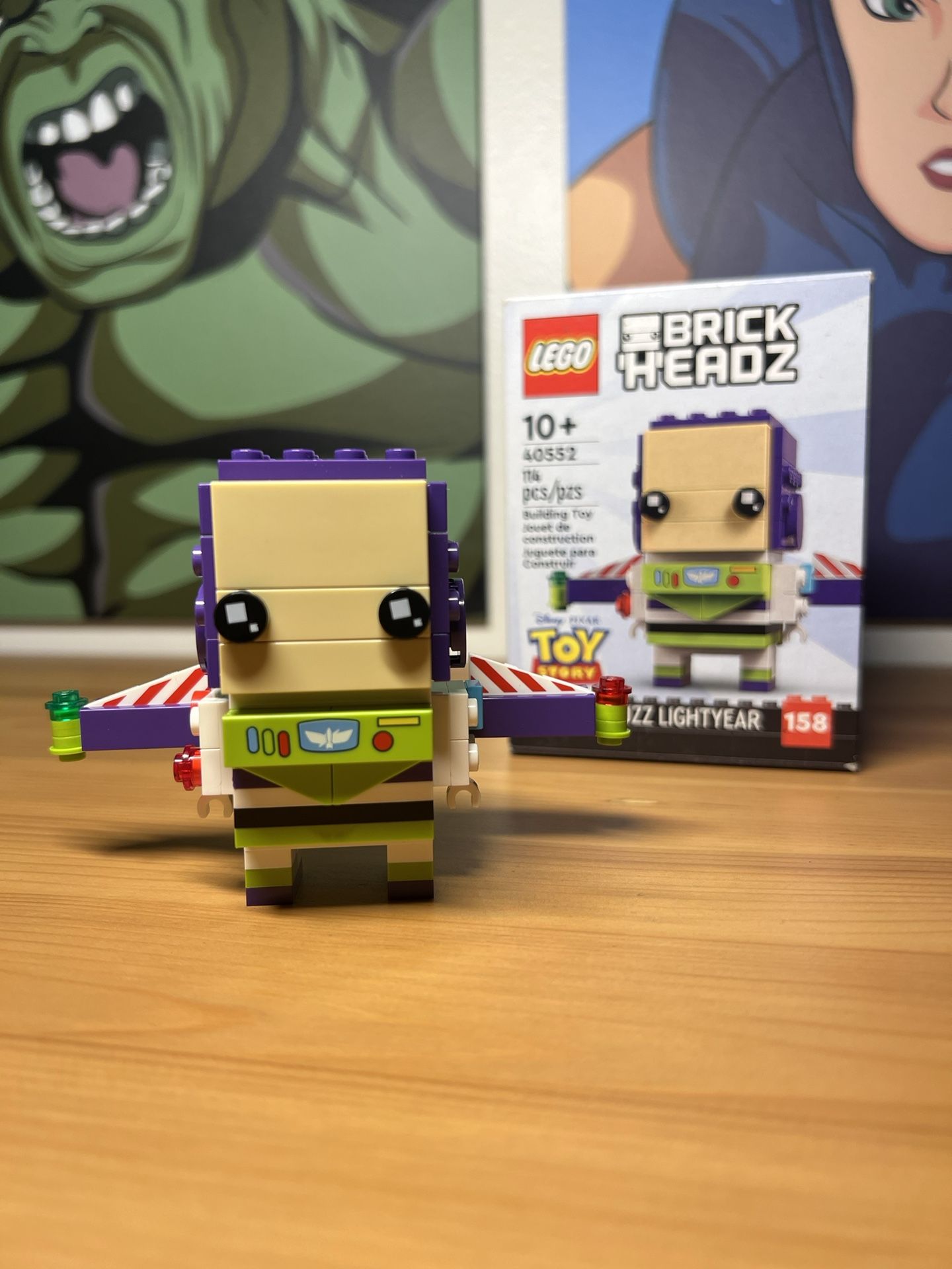 Lego Brickheadz Buzz Lightyear 40552 Complete