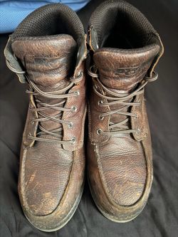 Timberland steel toe boots men’s size 9