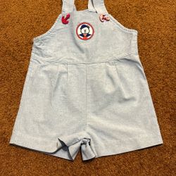 Vintage Romper Boys And Berries Size 4T