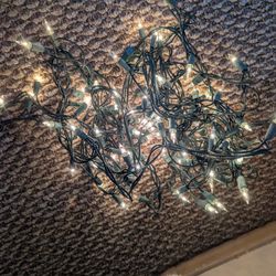 6 Sets Outdoor Xmas Tree Lights 100's Feet Plug In String Multi Color Christmas Holiday Lighting Green Cord Lightbulb Set Non Led Mini 120v Plug In 