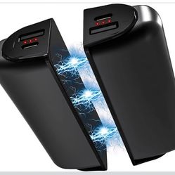 Hand Warmers Rechargeable 2 Pack,10000mAh Split-Magnetic Electric AI Handwarmer Power Bank,3 Levels, Camping,Hunting in Winter