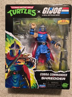 Teenage mutant ninja turtles TMNT GI Joe Shredder
