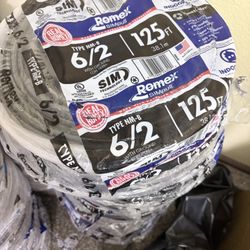 125 ft. 6/2 Stranded Romex SIMpull CU NM-B W/G Wire