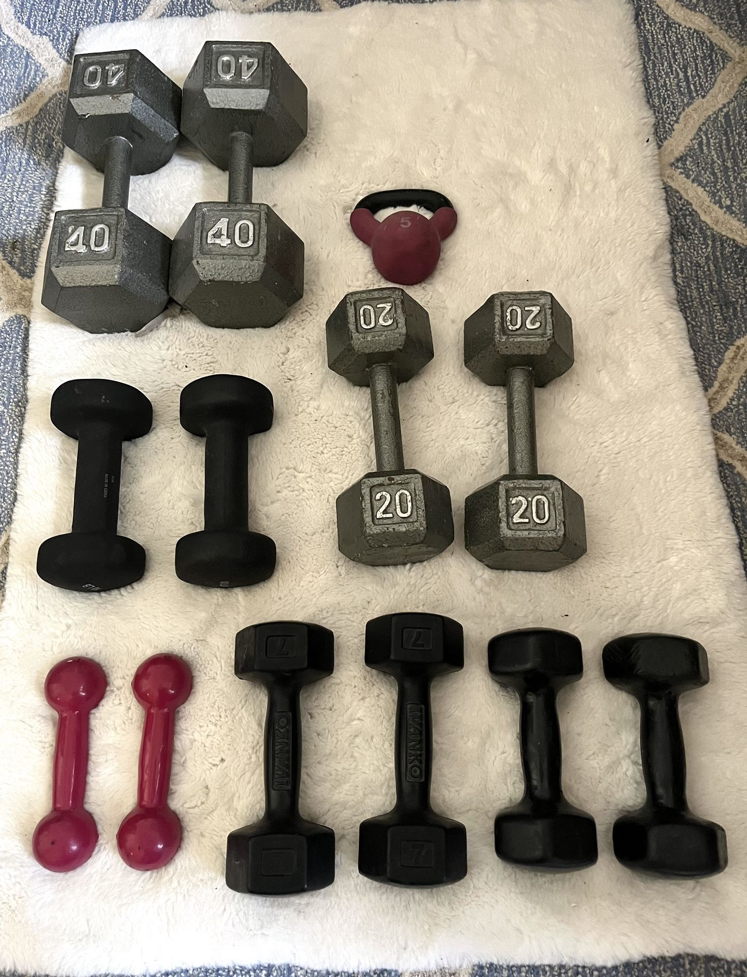 Dumbbell Set for Sale!