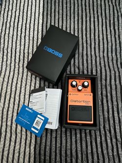 Boss distortion pedal