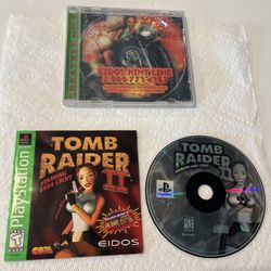 Tomb Raider 2 Sony PlayStation 1 PS1 Greatest Hits GH Complete CIB w/ Manual