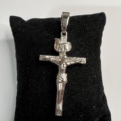 925 Sterling Silver Cross Men’s Pendant Brand new