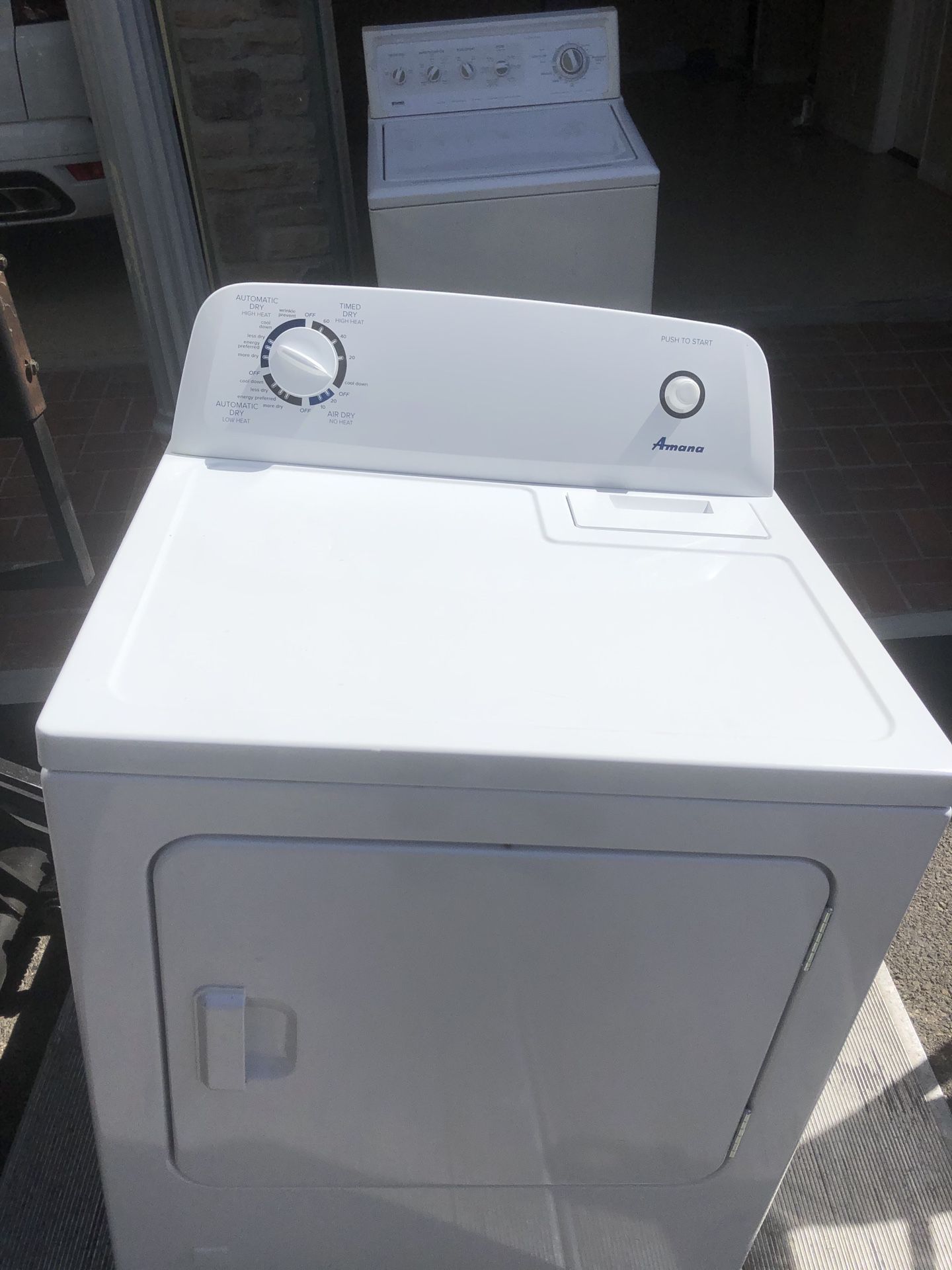 Washer and dryer semi new!!!