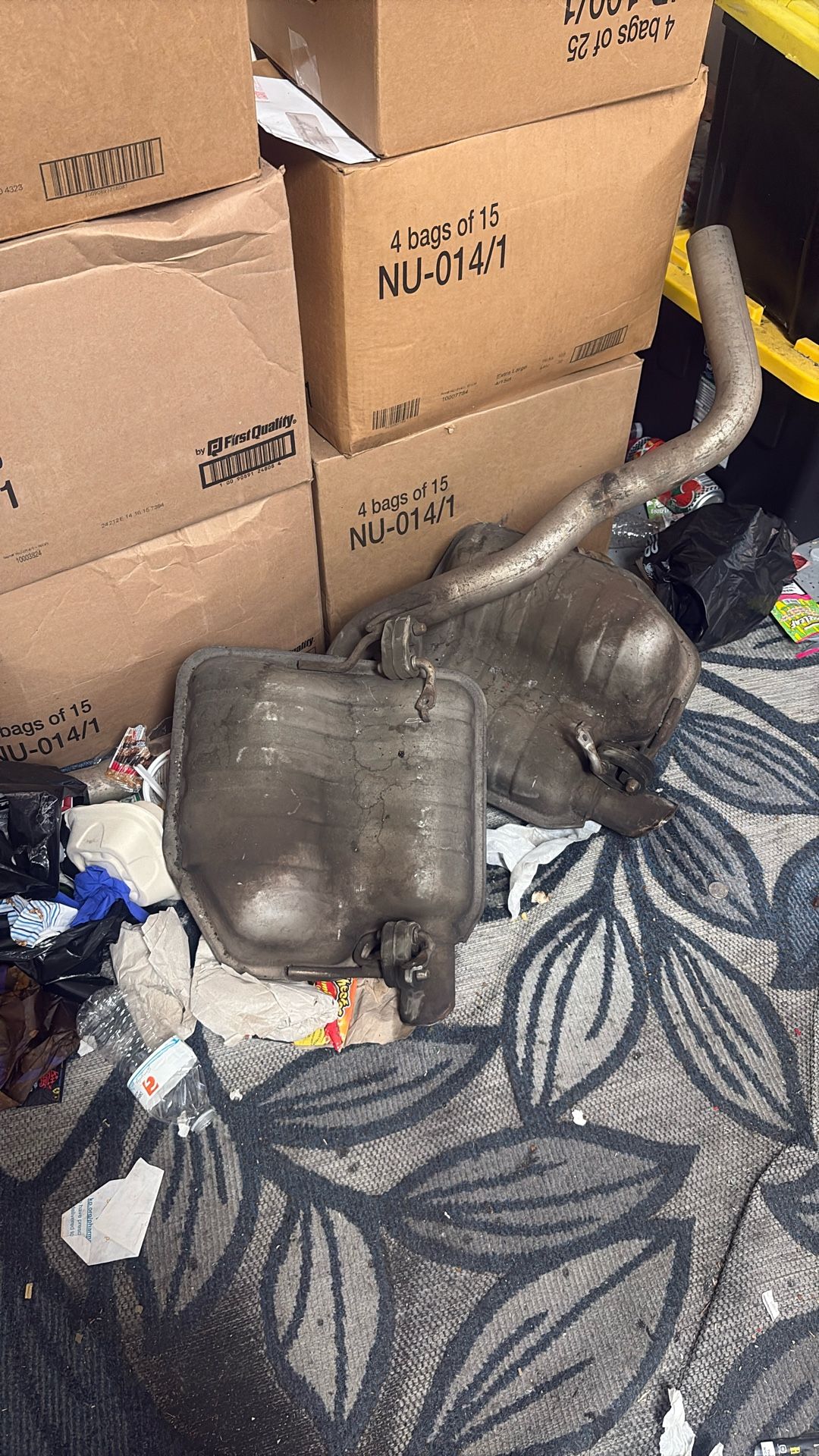 mid muffler and resonator