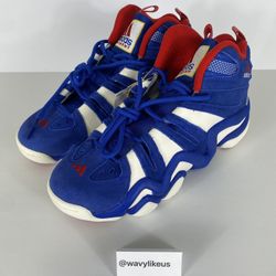 ADIDAS Kobe Bryant Crazy 8 Philly Royal Blue Retro Shoes Mens Size 8.5 [IF4524]