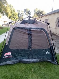 Coleman 4 person instant camping tent ⛺ 🥾