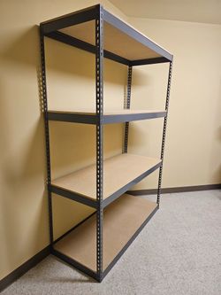 Warehouse Shelving 60 in W x 24 in D Boltless Warehouse Shelves Garage Storage Racks 4 Tier Stronger Than Homedepot And Lowes Delivery Available