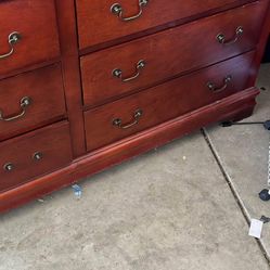 6 Drawer Dresser With Mirror 