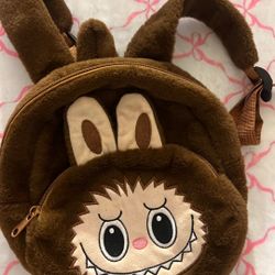 Labubu Brown Backpack