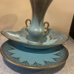 German Dunker and Breiden 3 Vintage Pottery Pieces